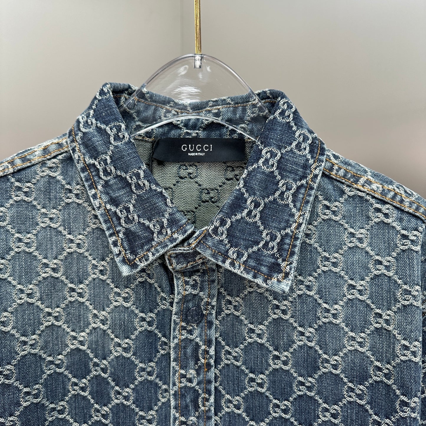 Monogram camiseta Denim