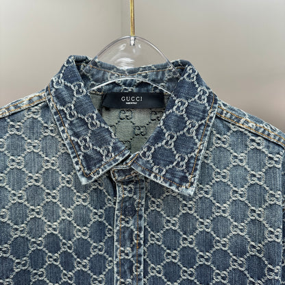 Monogram camiseta Denim