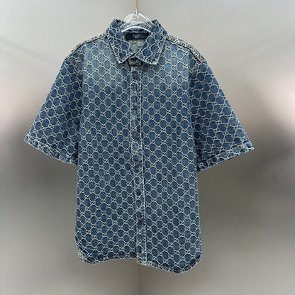 Monogram camiseta Denim