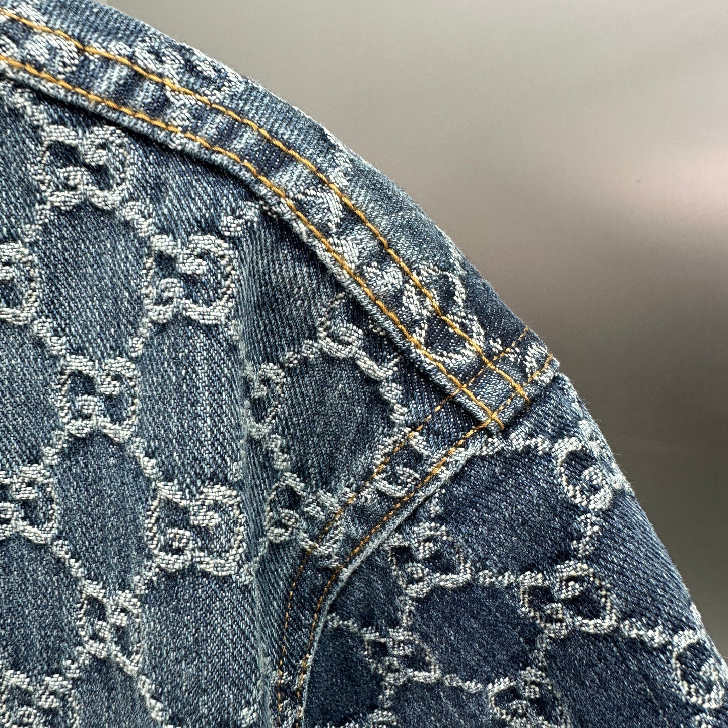 Monogram camiseta Denim