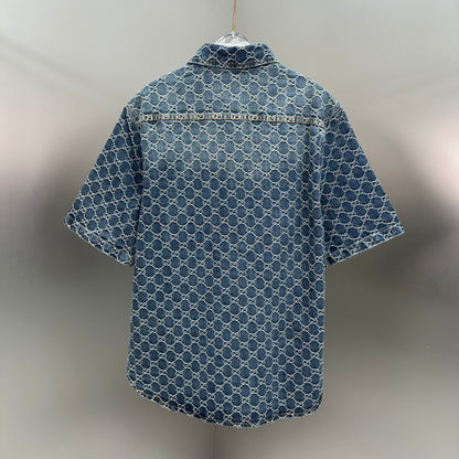 Monogram camiseta Denim